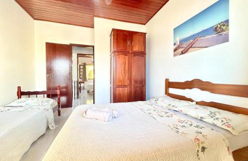 Foguete House | Duplex Miramar Praia das Dunas - Pé na Areia - Ar Condicionado
