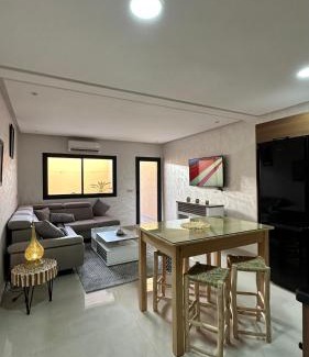 Gueliz Apartment | Duplex neuf, fibré avec accès piscine
