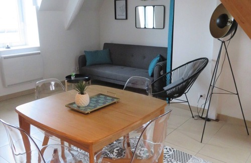 Saint-Malo Apartment | Duplex renovated in Saint Malo/Saint Servan/Beach at 100m/Intramuros at 7min