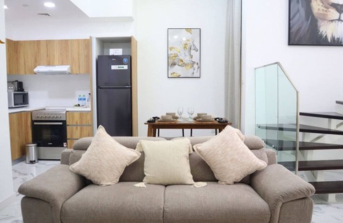 Masdar City Apartment | Duplex Serenity: Your 2BR Oasis in Masdar City