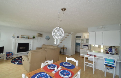 Edwardsburg Cottage | EAGLE LAKE FRONT with best views of the lake and sandy beach.