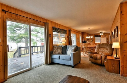 Cable Cabin | Ebert's Hideaway with Great Access to Dock and Stunning Views of Lake Namakagon
