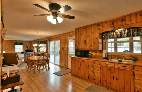 Cable Cabin | Ebert's Hideaway with Great Access to Dock and Stunning Views of Lake Namakagon