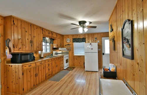 Cable Cabin | Ebert's Hideaway with Great Access to Dock and Stunning Views of Lake Namakagon