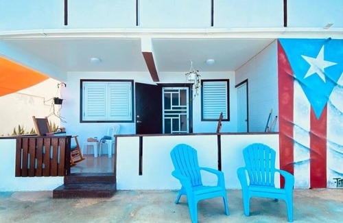 Puerto Nuevo House | Eco Beach House: Beachfront Solar Powered, Eco Beach PR Solar Powered - Family Friendly