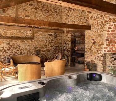 Saint-Mars-la-Jaille Villa | Eco Gîte 12 pers La Charmante des Vallons avec SPA