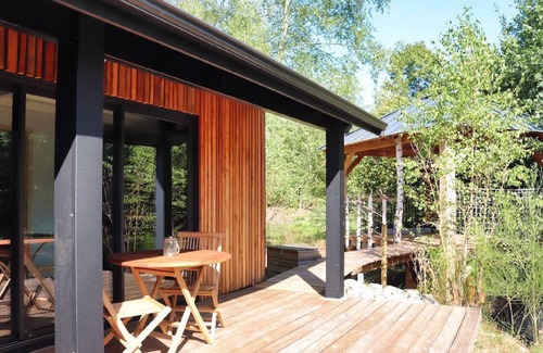 Champs-sur-Tarentaine-Marchal Ski Chalet | Écrin d'Auvergne: Top-of-the-range Cabin-Lodges with PRIVATE SPA