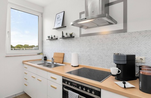 Uerdingen House | Eden 1 - *Design-Apartment nah Messe/Rhein, Küche