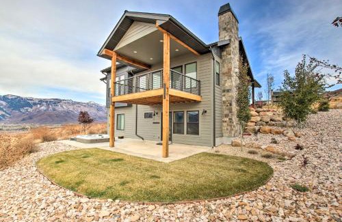 Wolf Creek House | Eden Home with Stunning View about 6 Mi to Skiing!