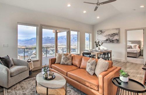 Wolf Creek House | Eden Home with Stunning View about 6 Mi to Skiing!