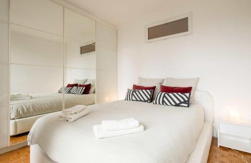 16th Arrondissement Apartment | Eiffel View Chic 2BR with Balcony