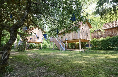 Bad Rodach Apartment | Einzigartiges Stelzenhaus mit Terrasse am Waldrand