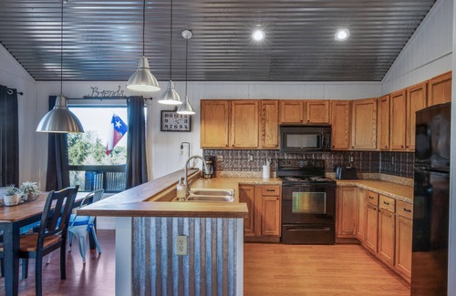 Llano County Cabin | El Castell - on the Llano River [Entire Property - 4 Cabins]