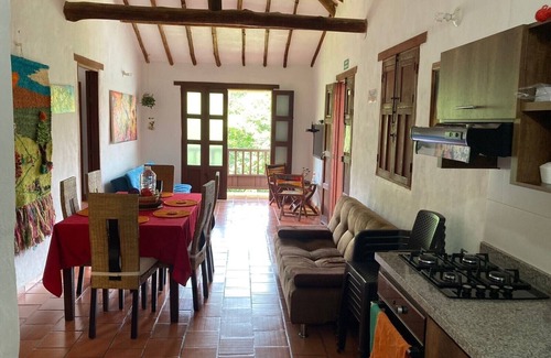 Barichara Apartment | EL RETIRO BARICHARA. APARTMENT 202 OVERLOOKING THE POOL.