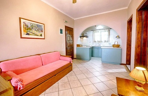 Agios Georgios Pagon Apartment | Eleana apartment 8 floor - with sea view, direct beach location in Agios Georgios Pagi