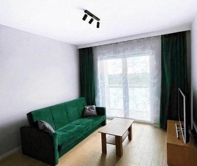 gmina Czernica Apartment | Elegant 1-Bedroom Flat With Balcony Near Wrocław