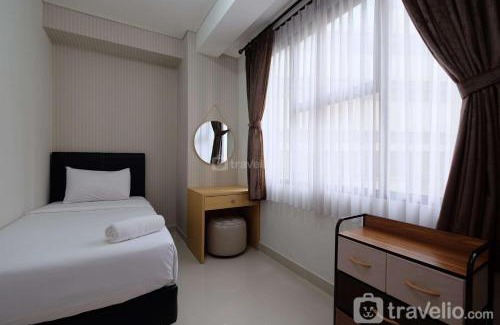 Depok Apartment | Elegant and Comfy 3BR Transpark Cibubur Apartment By Travelio