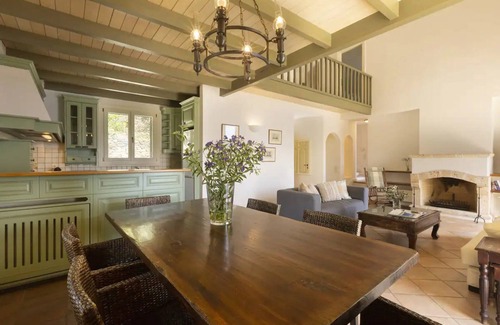 Steniai Villa | Elegant Andros Beach House | Villa Stenies Thea | 5 Bedrooms | Direct Beach.
