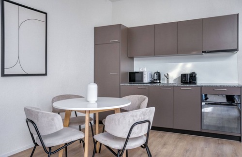 Basel Apartment | Elegant Bachletten 2 Room w/Storage, nr local market, by Blueground