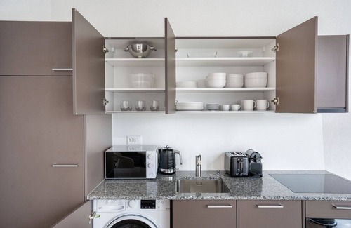 Basel Apartment | Elegant Bachletten 2 Room w/Storage, nr local market, by Blueground