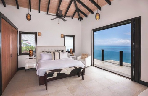 Fryes Beach Hotel | Elegant Beach-View Villa with Pool Perfect for Families Seeking Relaxation