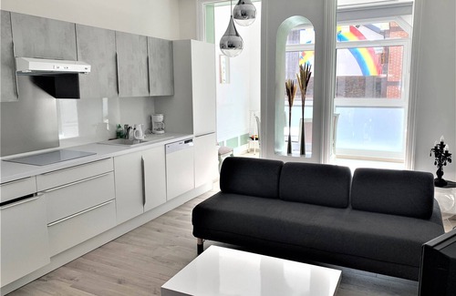 Forges-les-Eaux Apartment | Elegant loft + large patio 800 m from lakes, forest, casino, SPA in NORMANDY