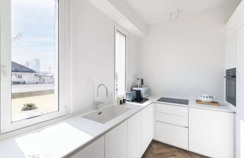 Central Station Apartment | Elegant Penthouse with Perimeter Terrace and Panoramic Views in Milan