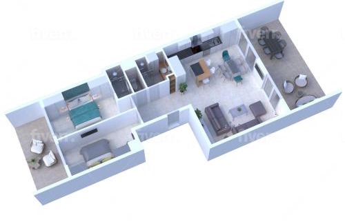 Roquebrune-Cap-Martin Apartment | Elia-parking-jardin-piscine-climatisation