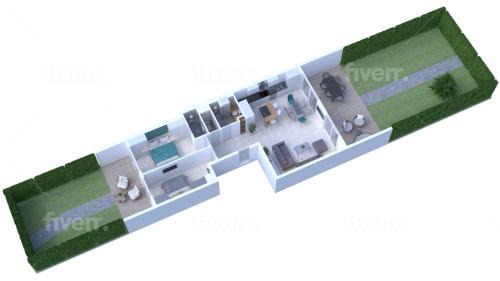Roquebrune-Cap-Martin Apartment | Elia-parking-jardin-piscine-climatisation