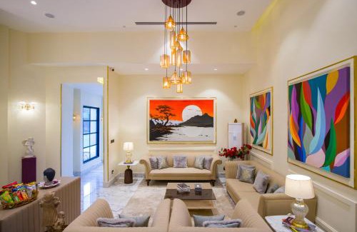 New Delhi Villa | ELIVAAS Ibiza 4 BHK Farmhouse with Pvt Pool, Garden & Indoor Bar