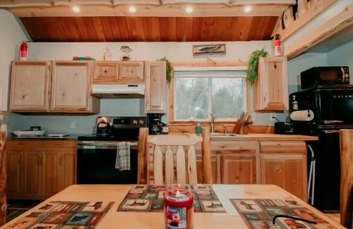Randle Cabin | Elk Track Cabin, a Secluded 2-bedroom cabin with WiFi, AC in serene Randle