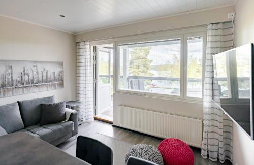Ellivuori Apartment | Ellivuori Suite with Sauna and Balcony