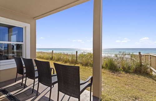 Crystal Beach Condo | Emerald Dunes 105 - Gulf Front, Crystal Beach, Heated Community Pool, Hot Tub!