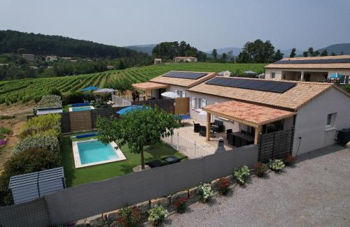 Joyeuse House | En Ardèche, maison de vacances l'Odyssée climatisée avec sa piscine privée et chauffée