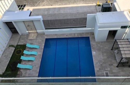 Las Gaviotas Apartment | En Zona dorada con alberca y terraza con vista y asador - GG Palmeras