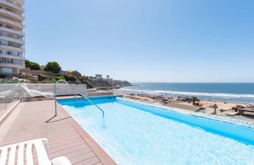 Concon Apartment | Enchanting Concón 2BR - Private Roof & Ocean View