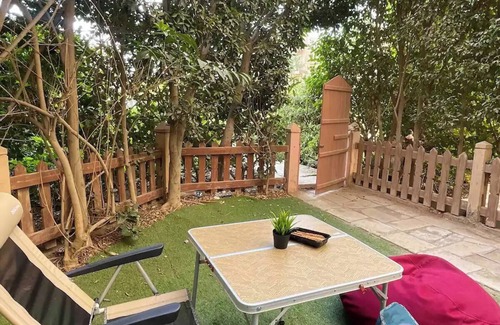 Al Rehab Apartment | Enchanting garden studio fully airconditioned