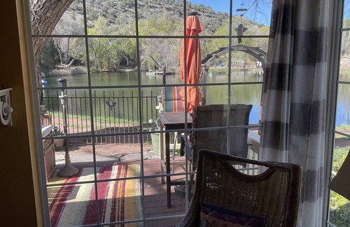 Payson Cottage | Enchanting property with cottage on large private pond. Heatwave Special.
