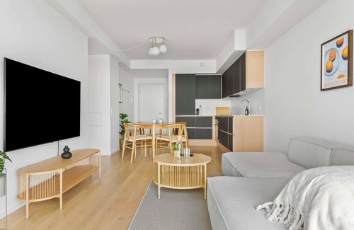 Aarhus C Apartment | Endless ocean views with private balcony
