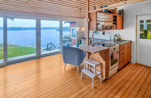 Stromstad House | Enjoy a fantastic view of the sea from this attractive vacation home.