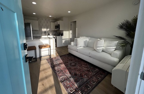 Midtown Apartment | Enjoy a stylish experience at this centrally-located place