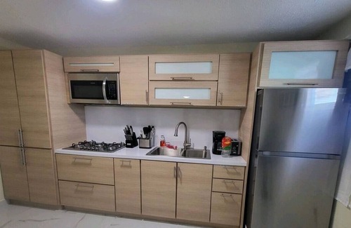 Cerro Gordo Apartment | Enjoy a stylish experience in this centrally located accommodation.