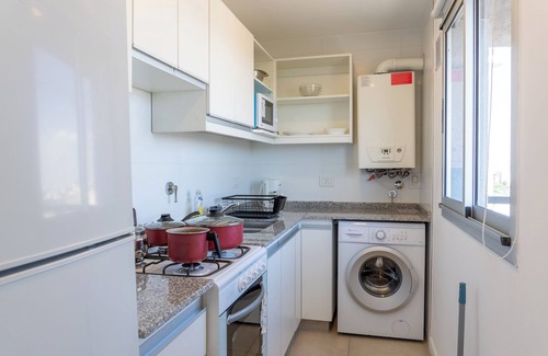 Comuna 10 Apartment | Enjoy our apartment. Fully equipped kitchen, AC, TV, WiFi, and Queen bed.