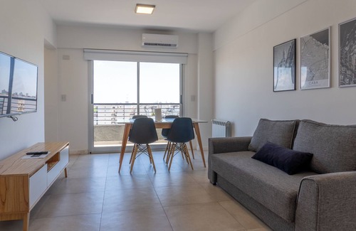 Comuna 10 Apartment | Enjoy our apartment. Fully equipped kitchen, AC, TV, WiFi, and Queen bed.