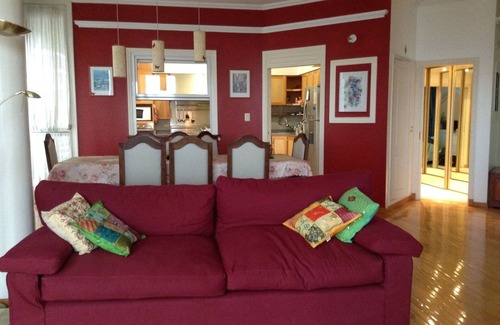 Belgrano Apartment | Enjoy Tango From 9th Floor Of Historical Building w/24-hr Security. 3+ Bedrooms