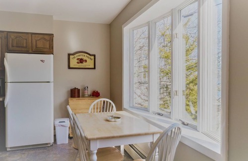 Five Islands House | Enjoy the stunning views while relaxing on the deck at East Ledge Cottage