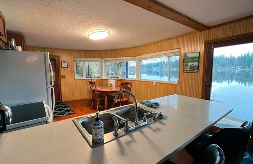 Eatonville Cottage | Enjoy waterfront serenity! Boating, swimming, fishing, and wildlife watching at your front door