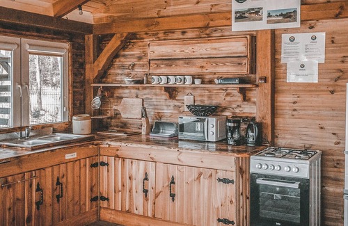 gmina Zakrzewo House | Enjoy your nature vacation on the lakeside of this cozy vacation home!