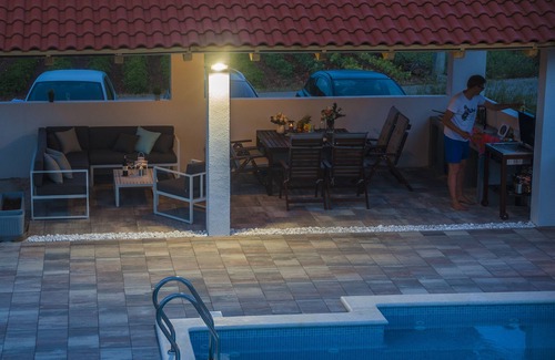 Marina Apartment | Enjoy your private pool and outdoor kitchen