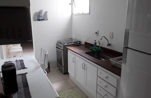 Jardim Vitoria Apartment | Enseada/Aquário- 3 BLOCKS FROM ENSEADA BEACH- 2 bedrooms- 2 bathrooms-1 parking space
